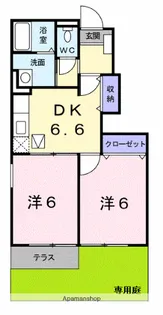 エテルノD【1階】の間取り