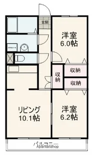 ハイツ駒形通【2階】の間取り