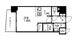 プレサンス新栄リミックス【0401号室】の間取り