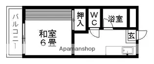 メゾンベルジュール春岡【4階】の間取り