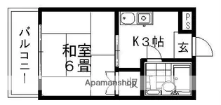 アネックス東山【4階】の間取り