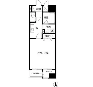 あいさきがけ【13階】の間取り