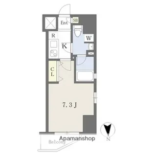 カレント今池【13階】の間取り