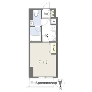 カレント今池【13階】の間取り