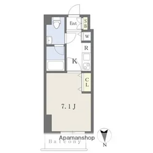 カレント今池【11階】の間取り