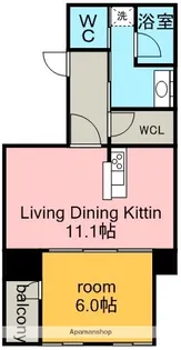 GC覚王山【3階】の間取り