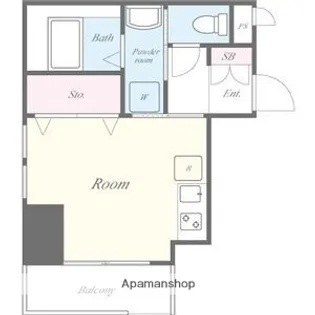 ラ・ルーシュ泉【5階】の間取り