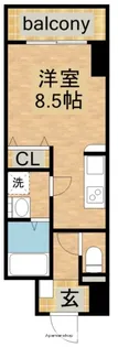 La Douceur今池【5階】の間取り