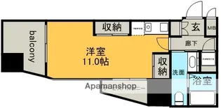 ライブコート千種【9階】の間取り
