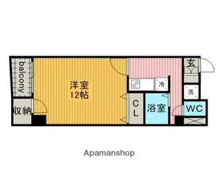 グランパス豊年【5階】の間取り