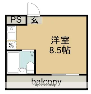 K’Sビル【4階】の間取り