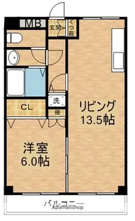 エスペランサみずの【2階】の間取り