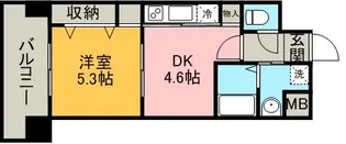 フォレスト9【5階】の間取り