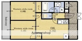 レジデンス覚王山【3階】の間取り