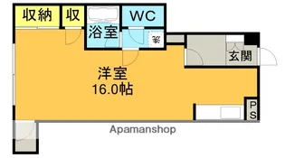 ニューカトレアハイツ【4階】の間取り