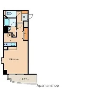 グランステージ姫池【3階】の間取り
