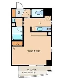 グランステージ姫池【3階】の間取り