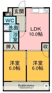ヴィラ千石【3階】の間取り