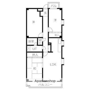 メナージュマルヤマ【4階】の間取り