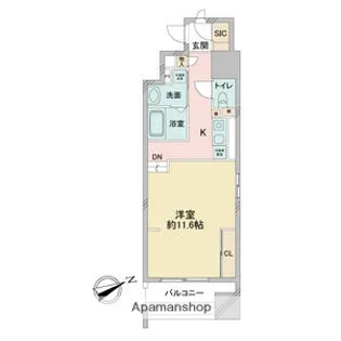 ドゥーエ千種【5階】の間取り