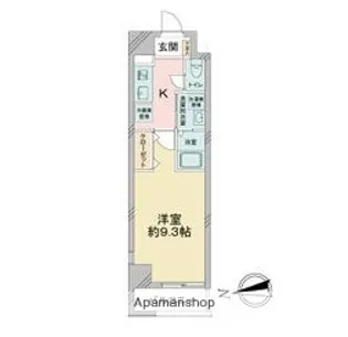 KDXレジデンス今池(旧ISM今池)【6階】の間取り
