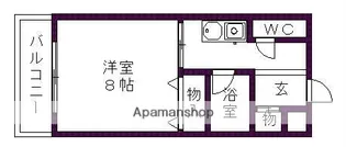 ドミールイースト【3階】の間取り