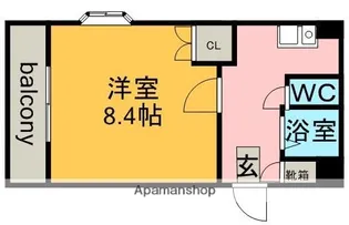 ロアール明日香【2階】の間取り
