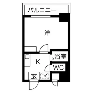 ヒルズ千種【5階】の間取り