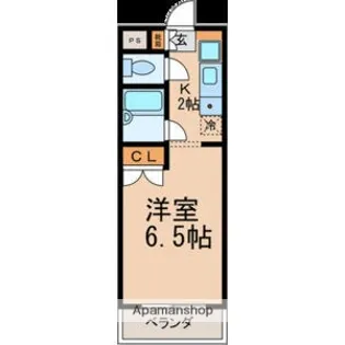 東山ビレッジ【6階】の間取り