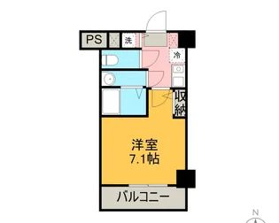 ヴィラマリオン【6階】の間取り