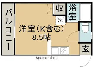 ソシアル井本【2階】の間取り