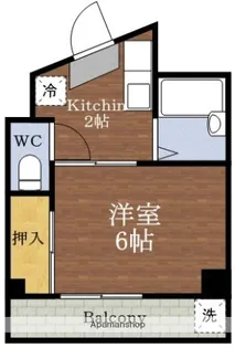 小川マンション【2階】の間取り