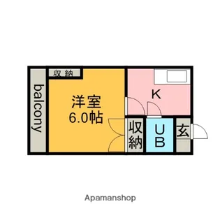 ヴィラリーゼングロス【2階】の間取り