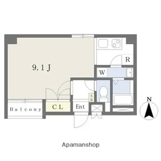 クレサス千種.m【2階】の間取り