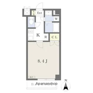 クレサス千種.m【3階】の間取り