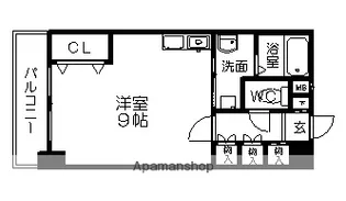 T・パラッツオ【6階】の間取り