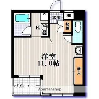 リーブル千種【3階】の間取り
