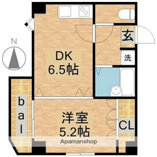グレイセスHIKARI【2階】の間取り