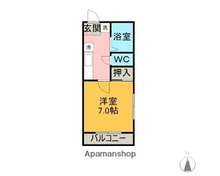 KOUYOU池下【3階】の間取り