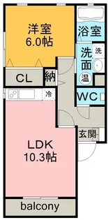 ペルゴレーズ【1階】の間取り