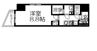 エルスタンザ徳川【2階】の間取り
