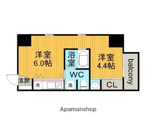 ラ・シュシュ覚王山【8階】の間取り