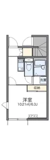 レオネクスト萩原【105号室】の間取り