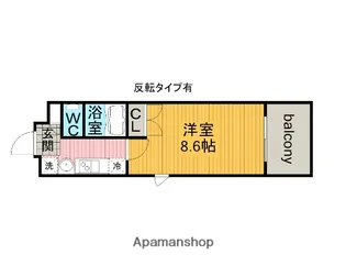 パルティール今池アネックス【12階】の間取り