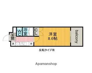 パルティール今池アネックス【6階】の間取り