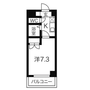 セントラルハイツ滝川【2階】の間取り
