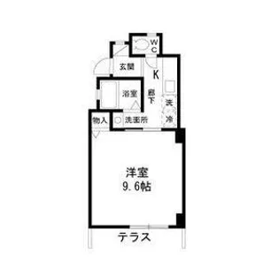 CSレジデンス【1階】の間取り