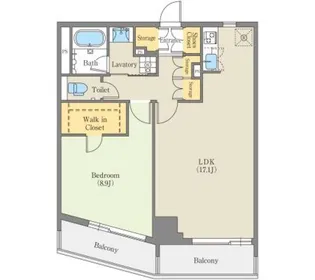 CORNES HOUSE NAGOYA【12階】の間取り
