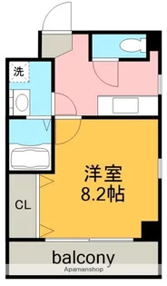 カーサ千種B【7階】の間取り