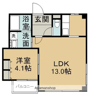 ヴィレッタ大久手【2階】の間取り